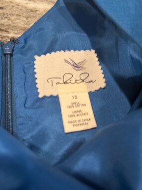 Tabitha Vibrant Blue Satin Dress